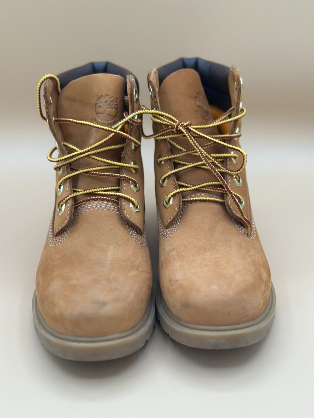 Timberland Premium Waterproof Wheat Nubuck Boots Women’s Size 5.5 - Picture 3 of 9